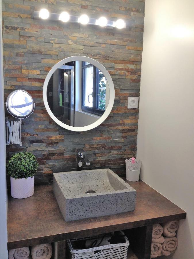 Au Vieux Lavoir Avec Parking Prive, Jardin , Climatisation, A 500 M De La Cite 카르카손 외부 사진